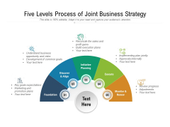 Five Levels Process Of Joint Business Strategy Ppt PowerPoint Presentation Gallery Graphics Download PDF Five Levels Process Of Joint Business Strategy Ppt PowerPoint Presentation Gallery Graphics Download PDF