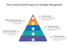 Five Levels Pyramid Layout For Strategic Management Ppt PowerPoint Presentation File Designs PDF Five Levels Pyramid Layout For Strategic Management Ppt PowerPoint Presentation File Designs PDF
