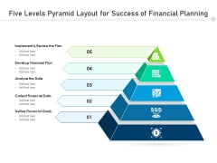 Five Levels Pyramid Layout For Success Of Financial Planning Ppt PowerPoint Presentation Gallery Topics PDF Five Levels Pyramid Layout For Success Of Financial Planning Ppt PowerPoint Presentation Gallery Topics PDF