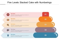 Five Levels Stacked Cake With Numberings Ppt PowerPoint Presentation Slides Example PDF Five Levels Stacked Cake With Numberings Ppt PowerPoint Presentation Slides Example PDF