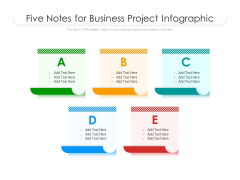 Five Notes For Business Project Infographic Ppt PowerPoint Presentation Gallery Graphics Download PDF Five Notes For Business Project Infographic Ppt PowerPoint Presentation Gallery Graphics Download PDF