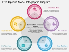 Five Options Model Infographic Diagram Powerpoint Template Five Options Model Infographic Diagram Powerpoint Template