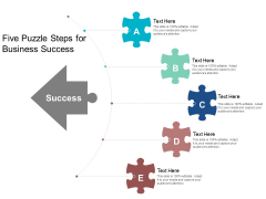 Five Puzzle Steps For Business Success Ppt Powerpoint Presentation Layouts Images Five Puzzle Steps For Business Success Ppt Powerpoint Presentation Layouts Images