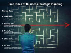Five Rules Of Business Strategic Planning Ppt PowerPoint Presentation Gallery Icons Five Rules Of Business Strategic Planning Ppt PowerPoint Presentation Gallery Icons