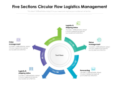 Five Sections Circular Flow Logistics Management Ppt PowerPoint Presentation File Layout Ideas PDF Five Sections Circular Flow Logistics Management Ppt PowerPoint Presentation File Layout Ideas PDF