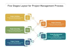 Five Stages Layout For Project Management Process Ppt PowerPoint Presentation Gallery Graphics PDF Five Stages Layout For Project Management Process Ppt PowerPoint Presentation Gallery Graphics PDF