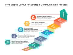 Five Stages Layout For Strategic Communication Process Ppt PowerPoint Presentation File Maker PDF Five Stages Layout For Strategic Communication Process Ppt PowerPoint Presentation File Maker PDF