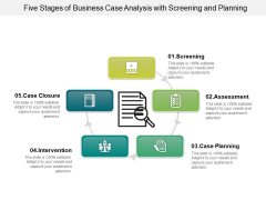Five Stages Of Business Case Analysis With Screening And Planning Ppt PowerPoint Presentation Gallery Background PDF Five Stages Of Business Case Analysis With Screening And Planning Ppt PowerPoint Presentation Gallery Background PDF