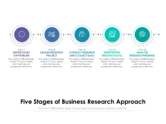 Five Stages Of Business Research Approach Ppt PowerPoint Presentation Summary Tips PDF Five Stages Of Business Research Approach Ppt PowerPoint Presentation Summary Tips PDF