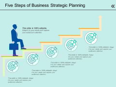 Five Steps Of Business Strategic Planning Ppt PowerPoint Presentation Styles Grid PDF Five Steps Of Business Strategic Planning Ppt PowerPoint Presentation Styles Grid PDF