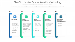 Five Tactics For Social Media Marketing Ppt Model Summary PDF Five Tactics For Social Media Marketing Ppt Model Summary PDF