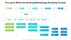 Five Years White Hat Hacking Methodology Roadmap Process Slides