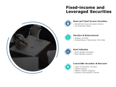 Fixed Income And Leveraged Securities Ppt PowerPoint Presentation Slides Mockup Fixed Income And Leveraged Securities Ppt PowerPoint Presentation Slides Mockup
