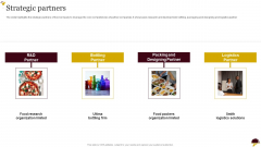 Food Company Overview Strategic Partners Structure PDF