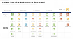 Form And Sustain A Business Partnership Partner Executive Performance Scorecard Ppt Infographic Template Information PDF