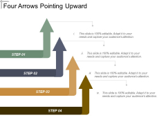 Four Arrows Pointing Upward Ppt PowerPoint Presentation Portfolio Tips Four Arrows Pointing Upward Ppt PowerPoint Presentation Portfolio Tips