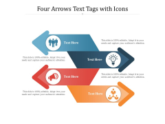 Four Arrows Text Tags With Icons Ppt PowerPoint Presentation Gallery Images PDF Four Arrows Text Tags With Icons Ppt PowerPoint Presentation Gallery Images PDF