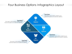 Four Business Options Infographics Layout Ppt PowerPoint Presentation Professional Ideas PDF Four Business Options Infographics Layout Ppt PowerPoint Presentation Professional Ideas PDF