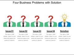 Four Business Problems With Solution Ppt PowerPoint Presentation Portfolio Graphic Tips PDF Four Business Problems With Solution Ppt PowerPoint Presentation Portfolio Graphic Tips PDF