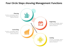 Four Circle Steps Showing Management Functions Ppt PowerPoint Presentation Pictures Designs PDF Four Circle Steps Showing Management Functions Ppt PowerPoint Presentation Pictures Designs PDF