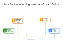 Four Factors Affecting Inventory Control Policy Ppt PowerPoint Presentation Gallery Deck PDF Four Factors Affecting Inventory Control Policy Ppt PowerPoint Presentation Gallery Deck PDF