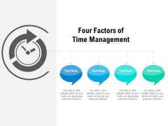 Four Factors Of Time Management Ppt PowerPoint Presentation Gallery Microsoft PDF Four Factors Of Time Management Ppt PowerPoint Presentation Gallery Microsoft PDF