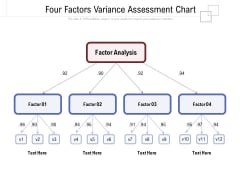 Four Factors Variance Assessment Chart Ppt PowerPoint Presentation Gallery Background Image PDF Four Factors Variance Assessment Chart Ppt PowerPoint Presentation Gallery Background Image PDF