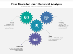 Four Gears For User Statistical Analysis Ppt PowerPoint Presentation Professional Outline PDF Four Gears For User Statistical Analysis Ppt PowerPoint Presentation Professional Outline PDF