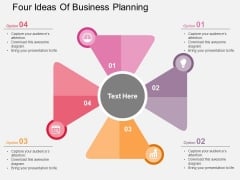 Four Ideas Of Business Planning Powerpoint Templates Four Ideas Of Business Planning Powerpoint Templates