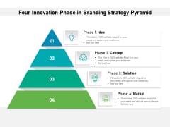 Four Innovation Phase In Branding Strategy Pyramid Ppt PowerPoint Presentation Gallery Layouts PDF Four Innovation Phase In Branding Strategy Pyramid Ppt PowerPoint Presentation Gallery Layouts PDF