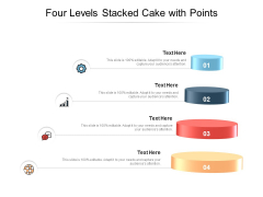Four Levels Stacked Cake With Points Ppt PowerPoint Presentation Portfolio Mockup PDF Four Levels Stacked Cake With Points Ppt PowerPoint Presentation Portfolio Mockup PDF