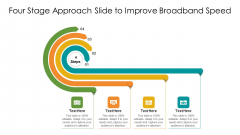 Four Stage Approach Slide To Improve Broadband Speed Ppt PowerPoint Presentation Icon Example File PDF