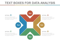 Four Staged Competitive Analysis Model Powerpoint Template Four Staged Competitive Analysis Model Powerpoint Template