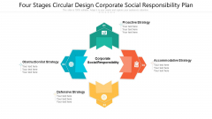 Four Stages Circular Design Corporate Social Responsibility Plan Ppt PowerPoint Presentation Gallery Shapes PDF Four Stages Circular Design Corporate Social Responsibility Plan Ppt PowerPoint Presentation Gallery Shapes PDF