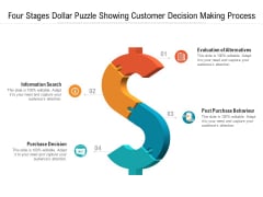 Four Stages Dollar Puzzle Showing Customer Decision Making Process Ppt Powerpoint Presentation Styles Professional Pdf Four Stages Dollar Puzzle Showing Customer Decision Making Process Ppt Powerpoint Presentation Styles Professional Pdf