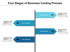 Four Stages Of Business Costing Process Ppt PowerPoint Presentation Styles Inspiration PDF Four Stages Of Business Costing Process Ppt PowerPoint Presentation Styles Inspiration PDF