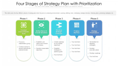 Four Stages Of Strategy Plan With Prioritization Ppt Styles Background Image PDF Four Stages Of Strategy Plan With Prioritization Ppt Styles Background Image PDF