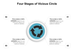Four Stages Of Vicious Circle Ppt PowerPoint Presentation Slides Brochure PDF Four Stages Of Vicious Circle Ppt PowerPoint Presentation Slides Brochure PDF
