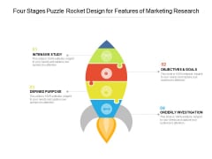 Four Stages Puzzle Rocket Design For Features Of Marketing Research Ppt Powerpoint Presentation Gallery Shapes Pdf Four Stages Puzzle Rocket Design For Features Of Marketing Research Ppt Powerpoint Presentation Gallery Shapes Pdf
