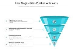 Four Stages Sales Pipeline With Icons Ppt PowerPoint Presentation Gallery Topics PDF Four Stages Sales Pipeline With Icons Ppt PowerPoint Presentation Gallery Topics PDF