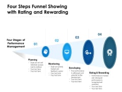 Four Steps Funnel Showing With Rating And Rewarding Ppt PowerPoint Presentation File Graphics Template PDF Four Steps Funnel Showing With Rating And Rewarding Ppt PowerPoint Presentation File Graphics Template PDF