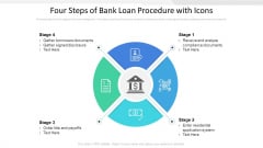 Four Steps Of Bank Loan Procedure With Icons Ppt PowerPoint Presentation Ideas Gallery PDF Four Steps Of Bank Loan Procedure With Icons Ppt PowerPoint Presentation Ideas Gallery PDF