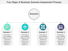 Four Steps Of Business Scenario Assessment Process Ppt PowerPoint Presentation Layouts Demonstration PDF Four Steps Of Business Scenario Assessment Process Ppt PowerPoint Presentation Layouts Demonstration PDF
