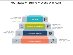 Four Steps Of Buying Process With Icons Ppt PowerPoint Presentation Gallery Smartart Four Steps Of Buying Process With Icons Ppt PowerPoint Presentation Gallery Smartart