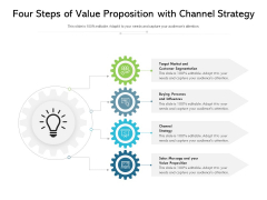 Four Steps Of Value Proposition With Channel Strategy Ppt PowerPoint Presentation File Pictures PDF Four Steps Of Value Proposition With Channel Strategy Ppt PowerPoint Presentation File Pictures PDF