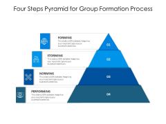 Four Steps Pyramid For Group Formation Process Ppt PowerPoint Presentation Information PDF Four Steps Pyramid For Group Formation Process Ppt PowerPoint Presentation Information PDF