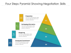 Four Steps Pyramid Showing Negotiation Skills Ppt PowerPoint Presentation Model Vector PDF Four Steps Pyramid Showing Negotiation Skills Ppt PowerPoint Presentation Model Vector PDF
