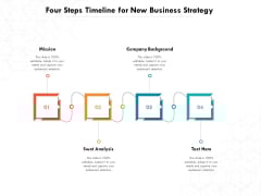 Four Steps Timeline For New Business Strategy Ppt PowerPoint Presentation Gallery Graphics Download PDF Four Steps Timeline For New Business Strategy Ppt PowerPoint Presentation Gallery Graphics Download PDF