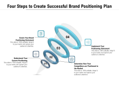 Four Steps To Create Successful Brand Positioning Plan Ppt PowerPoint Presentation Model Guidelines PDF Four Steps To Create Successful Brand Positioning Plan Ppt PowerPoint Presentation Model Guidelines PDF