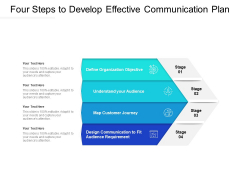 Four Steps To Develop Effective Communication Plan Ppt PowerPoint Presentation Inspiration Gallery PDF Four Steps To Develop Effective Communication Plan Ppt PowerPoint Presentation Inspiration Gallery PDF